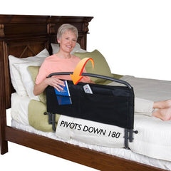 Safety Bed Rail with Pouch