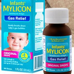 Infant Gas Relief Mylicon 20 mg / 0.3 mL Strength Oral Drops 1 oz.