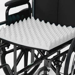 Wheelchair Cushion White Convoluted 16 X18 X3