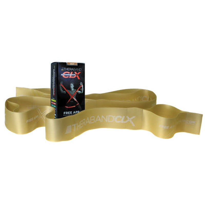 Theraband Consecutive Loops Gold 5' Individual 9-loop