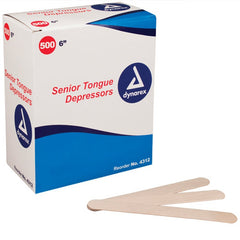 Tongue Depressors regular 6 Non sterile Bx/500 All Care Store