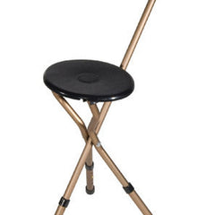 Cane Seat Adjustable W/nylon Handle Bronze Folding All Care Store