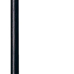 Round Handle 1" Wood Cane, Walnut