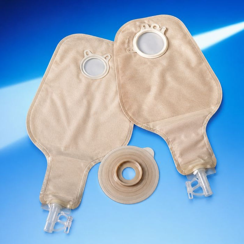 Ostomy Pouch Assura Two-Piece System 12-1/2 Inch Length 3/8 to 1-3/4 Inch Stoma Drainable,Packaging Type- Box