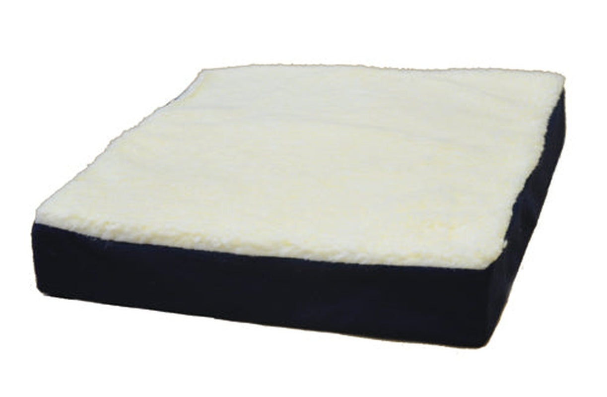 Gel Wheelchair Cushion W/ Fleece Top 16 X 18 X 3.5 All Care Store
