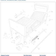 Drive Medical Hi/low Shaft Only Drive For Semi/full/bariatric Beds