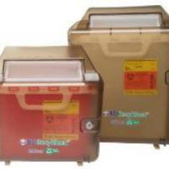 Sharps Container Cabinet / Wall Enclosure Recykleen 100% Recycled Material Wall Mount Locking