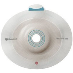 Ostomy Barrier SenSura Mio Flex Precut, Standard Wear Elastic Adhesive 50 mm Flange Red Code System 3/8 to 1 7/8 Inch Opening