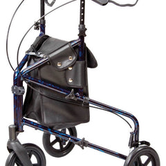 Carex Roller Walker For Seniors and Elders, Wheel size 7.5 inch ,With Height Adjustable Weight Capacity 300lbs, Foldable , FGA33300 0000