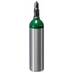 aluminum M6 oxygen cylinder with wrench valve