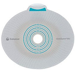 Ostomy Barrier SenSura Mio Click Precut, Extended Wear Elastic Adhesive 50 mm Flange Red Code System 1 1/2 Inch Opening