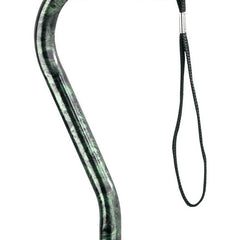 Carex Designer Offset Cane - Green