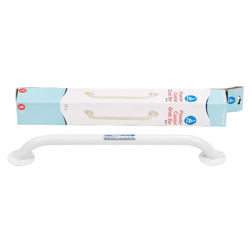 Dynarex Powder Coated Grab Bars - Durable, Non-Slip Safety Handrails for Bathroom & Home Use - Enhance Stability & Support for Seniors & Disabled Individuals.