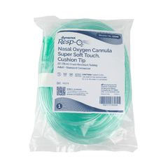 Dynarex Nasal Oxygen Cannulas - Super Soft Touch with Cushion Tip for Enhanced Comfort and Fit - Ideal for Long-Term Use and Respiratory Support