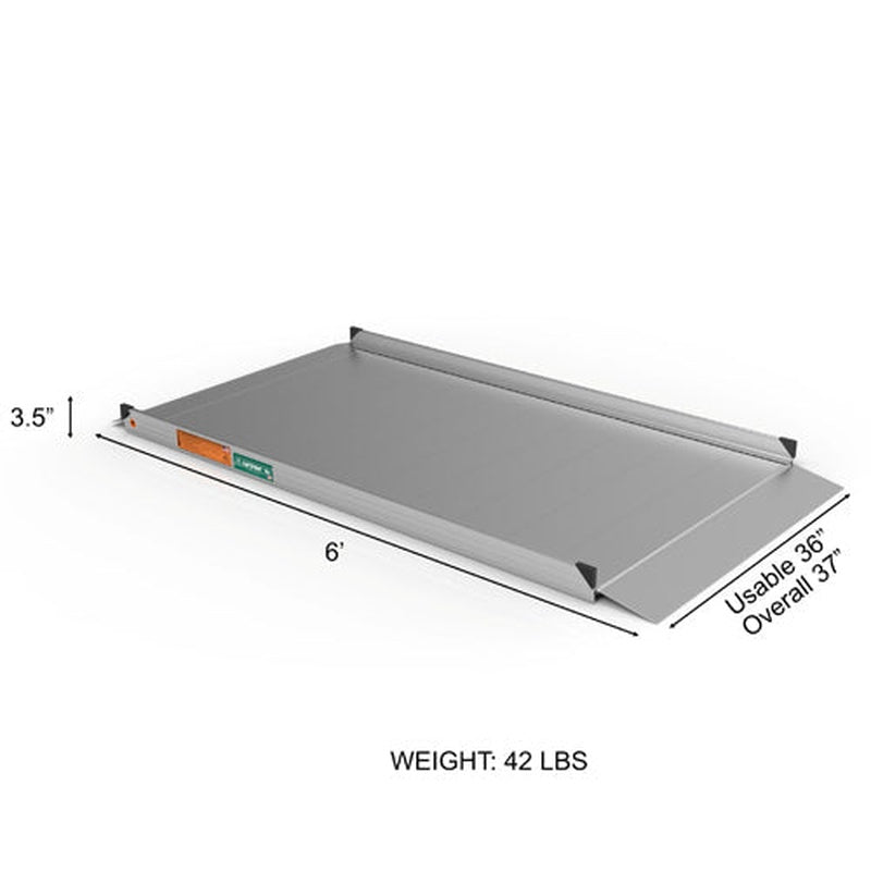 Gateway Solid Surface Portable 3g Ramp 6' Aluminum