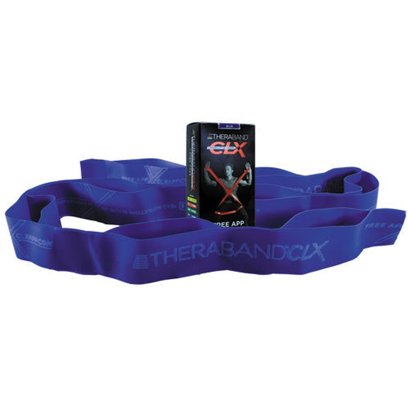 Theraband Consecutive Loops Blue 5' Individual 9-loop