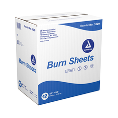 dynarex burn sheet sterile