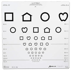 Eye Chart Lea Symbols 10 Foot Distance Acuity Test