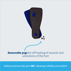 Insole Peg Assist Plastazote / Poron / EVA Female 8-1/2 to 10, Packaging Type- Each