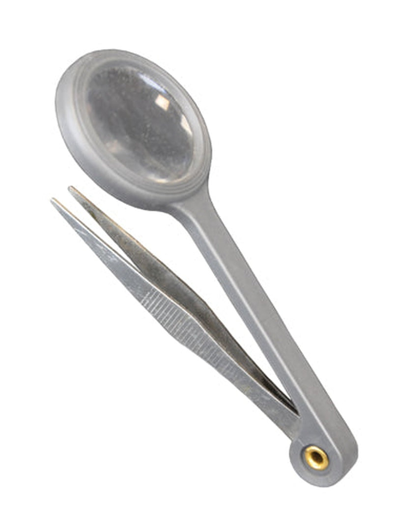 Forcep With Magnifier- 3 Retail Pack