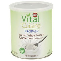 vital cuisine propass instant whey protein supplement 7 ounce can hormel vital cuisine propass oral supplement mk579406ea