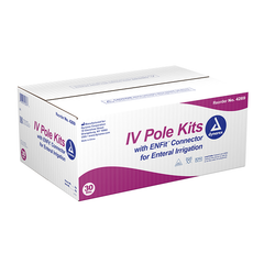 dynarex iv pole kit pack type 30 box per case