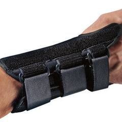 Wrist Brace ProCare ComfortFORM Aluminum / Foam / Spandex / Plastic Right Hand Black Large