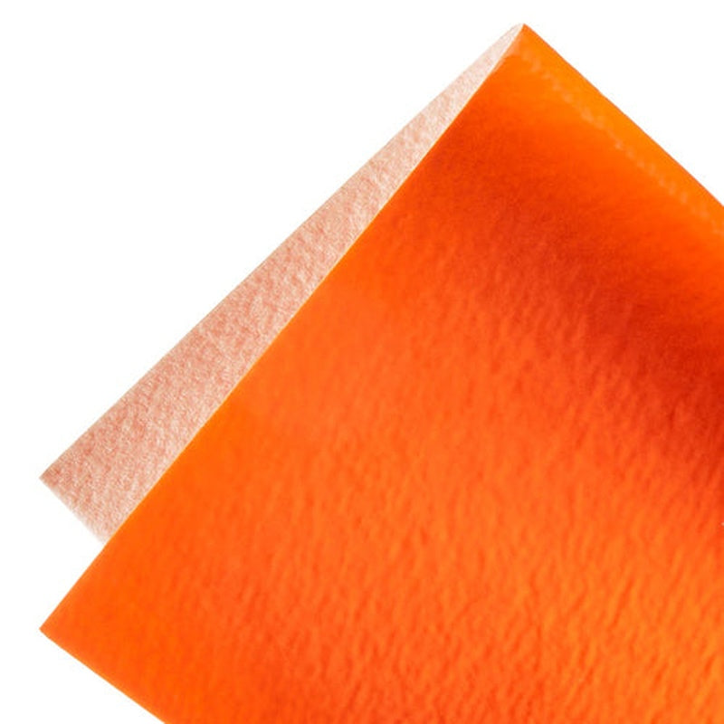 Biohazard Wipe BloodBloc Standard Absorbency White / Orange NonSterile Cellulose / Polyethylene 4 X 4 Inch Disposable | 8PK/Case