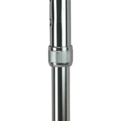 Cane Round Handle Blue Jay Silver With Vinyl Comfort Grip All Care Store