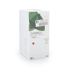 gammex non latex pi green polyisoprene surgical glove size 6 5 light green gammex non latex pi green surgical glove mk648142bx