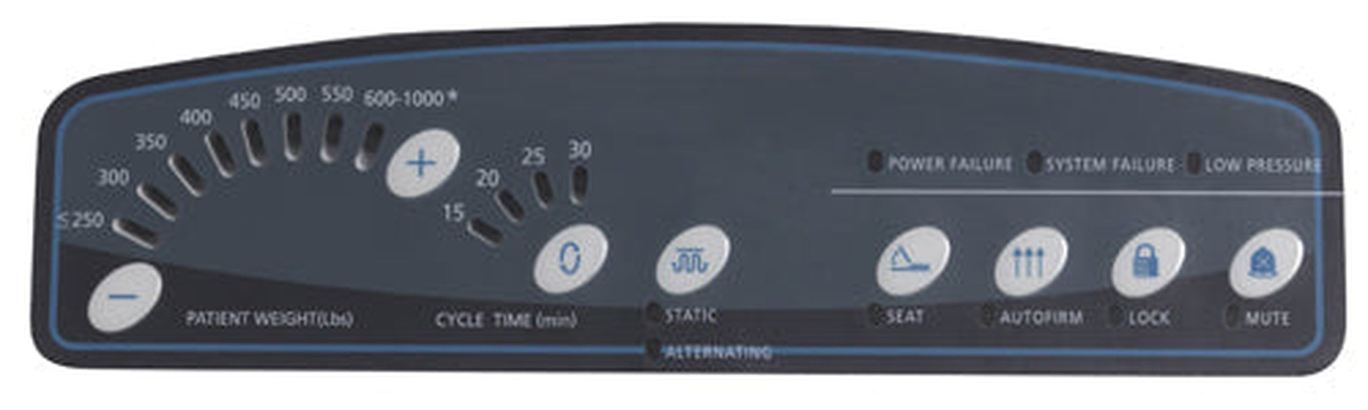 bariatric low air loss app system 80x42x10 inflated