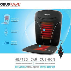 Back & Seat Heated Car Cushion Obusforme