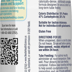 tube feeding formula nutren 1 5 unflavored liquid 250 ml carton packaging type case