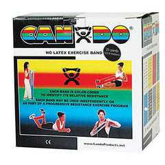 Cando Band Non-latex Black X-heavy 25 Yard