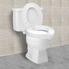 carex safe lock raised toilet seat