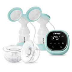 Zomee Z2 Hospital Grade Breast Pump With Hands Free Cups & Rechargeable Battery