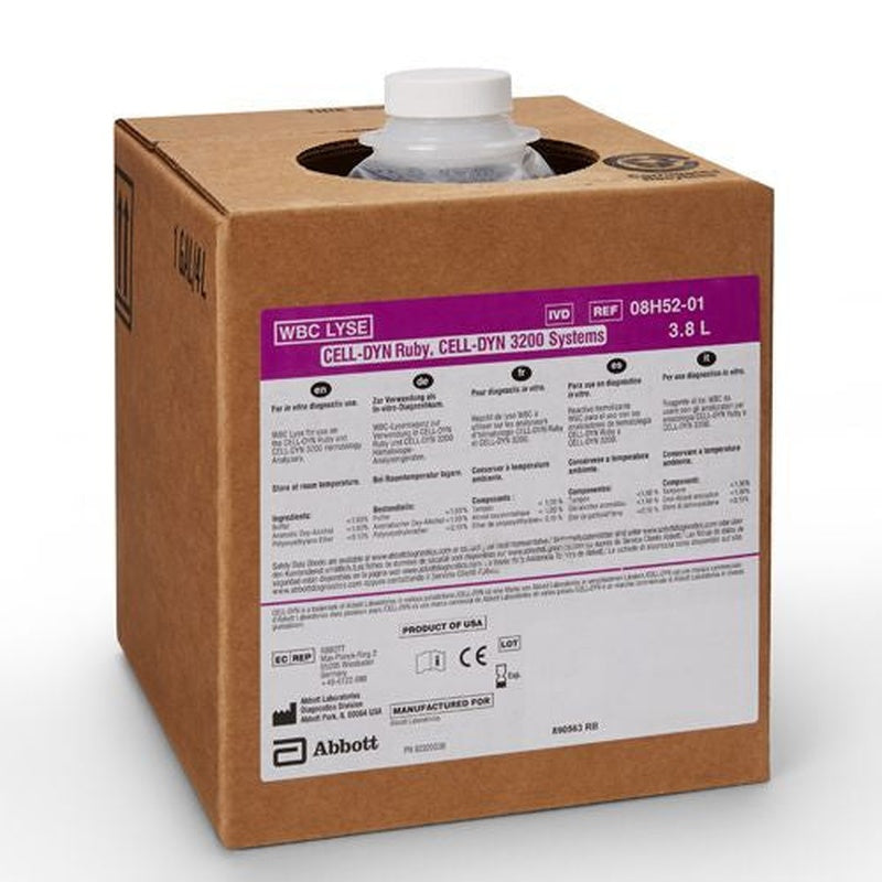 cell dyn reagent for use with cell dyn ruby hematology analyzer wbc lyse test cell dyn hematology reagent mk861872ea