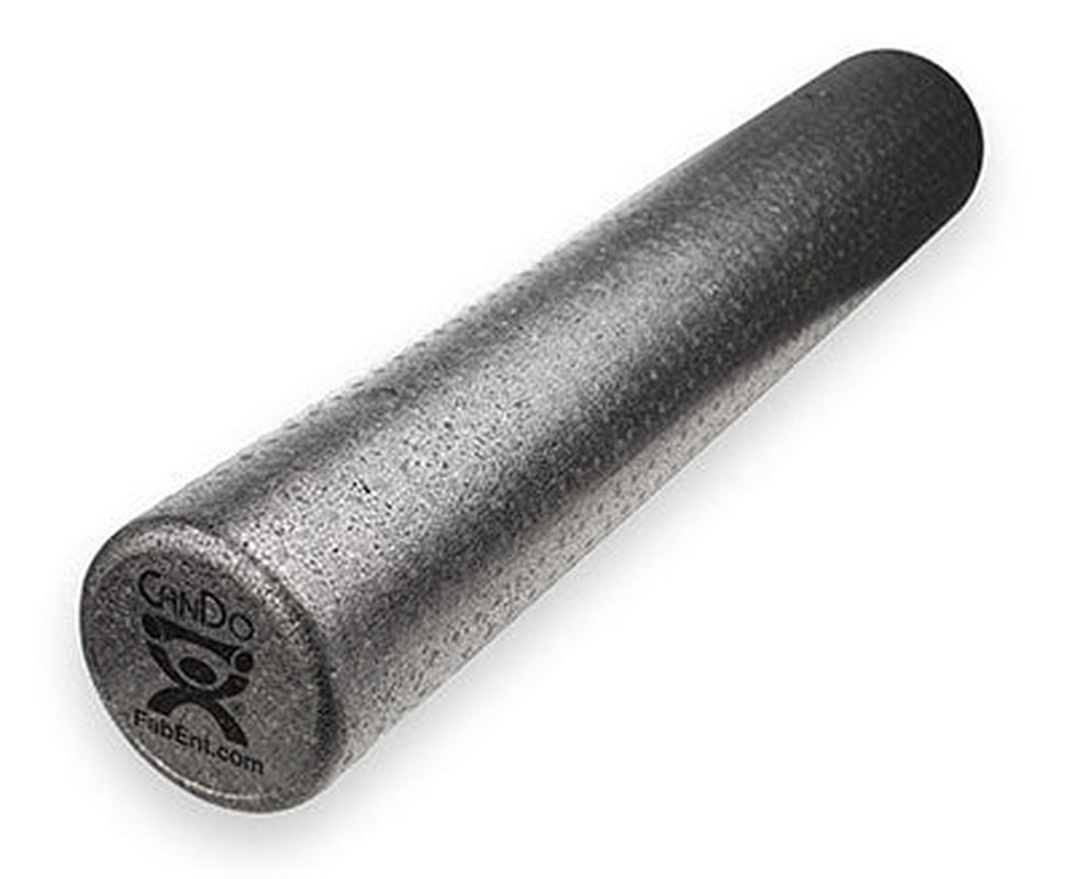 Cando Foam Roller Black Compos Extra Firm Round 6 X 36