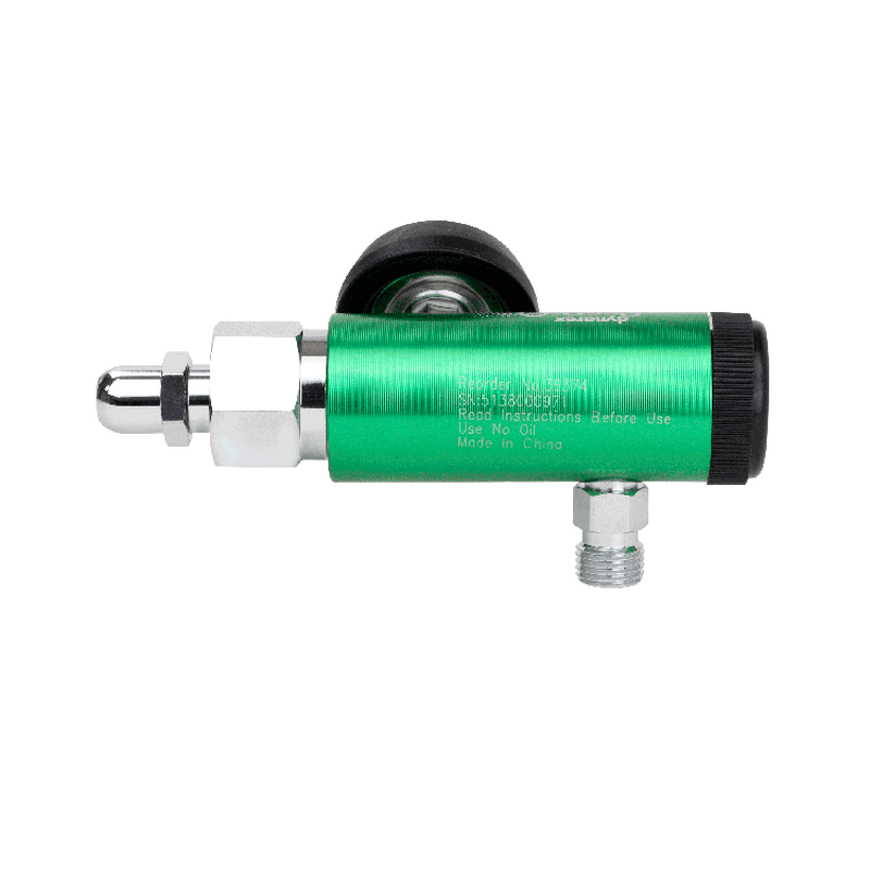 dynarex 36374 cga 540 style mini oxygen regulator 0 15 lpm