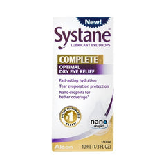 systane complete eye lubricant 10 ml bottle systane complete eye lubricant mk1186586ea