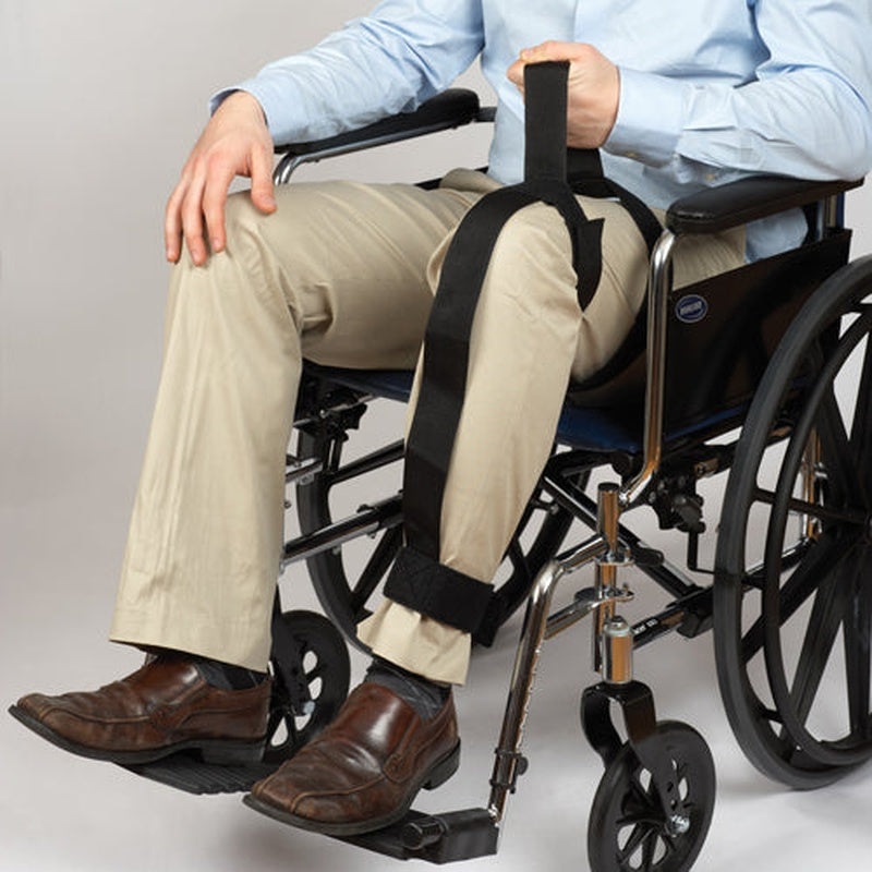 leg wrap positioning aid