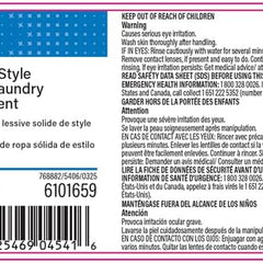 Ecolab Home-Style Laundry Detergent – 3 lb Solid Scented Enzymatic Dispenser Refill Pack