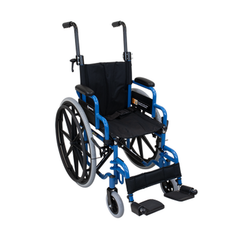 DynaRide pediatric wheelchair 14 inch seat with swing-away footrests