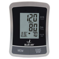 Full Automatic Blood Pressure W/4 Aa Blue Jay Brand All Care Store