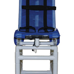 Bath Chair Articulating Medpvc Recl W/2 Base Ext & Casters