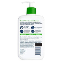facial cleanser cerave foaming foaming 16 oz pump bottle unscented