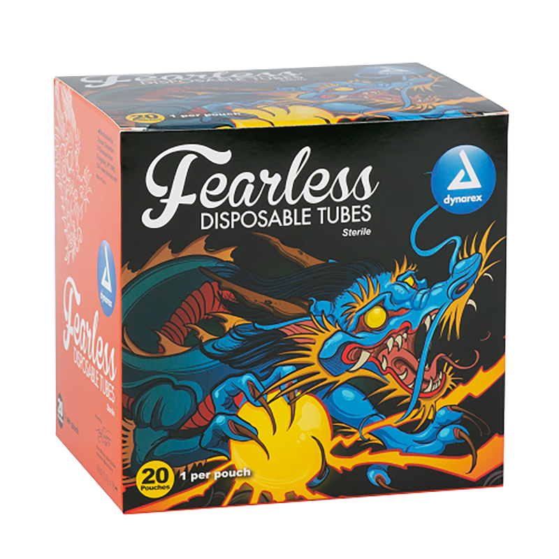 dynarex fearless tattoo cartridge tubes w drive bar grommet