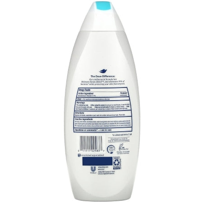 antibacterial body wash dove care and protect liquid 22 oz bottle scented