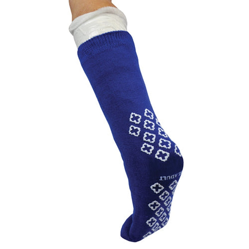 Sock It To Me Non-slip Cast Sock Blue Jay Brand