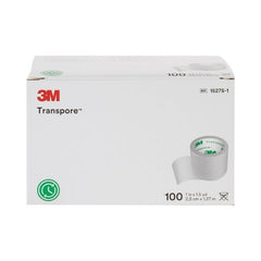 medical tape 3m transpore transparent 1 inch x 1 1 2 yard plastic nonsterile packaging type case